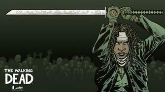 Desktop Michonne The Walking Dead
