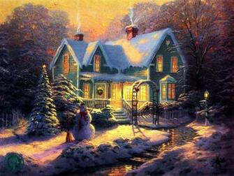 Beautiful Cottage Wallpaper HD Background