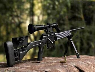 Sniper Rifle Long Range Weapon Asw338lm