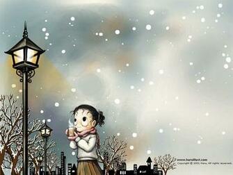 Haru Stylish Character Illustration Wallpaper Wallcoo Net