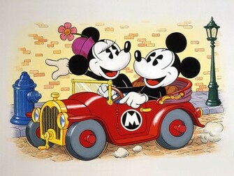 Mickey Mouse And Minnie Wallpaper HD In Cartoons