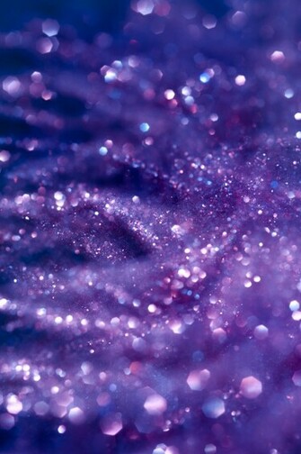 Purple Background Of Defuse Glitter And Specular Highlights