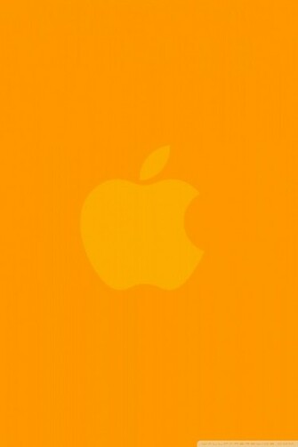 Best Orange Apple Wallpaper HD Picture