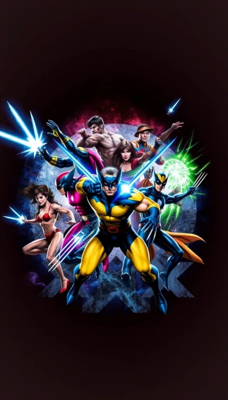 X Men Phone Wallpaper