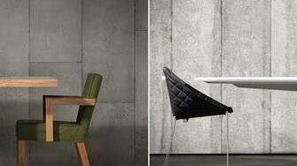 Concrete Wallpaper Perfects That Cozy Cold War Bunker Look