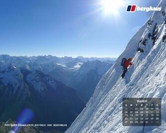 March Desktop Wallpaper Calendar