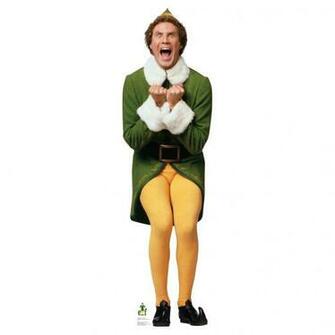 Will Ferrell Excited Elf Standup Partysuppliesdelivered