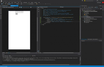 Switch To The Code Behind Complete Event Handler For Button