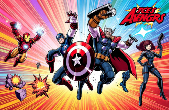 Avengers Cartoon Wallpaper