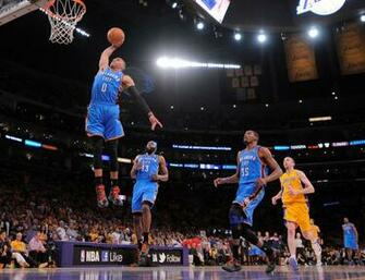 Russell Westbrook Dunk Wallpaper