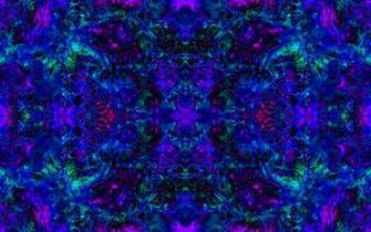 Trippy Blue Green