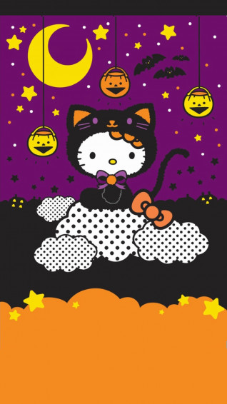 Wallpaper Hello Kitty
