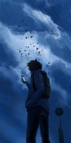 P M By Katcrunch Anime Scenery