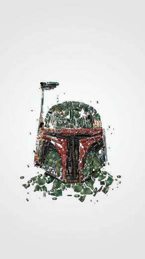 Boba Fett Scraps iPhone Wallpaper Pictures