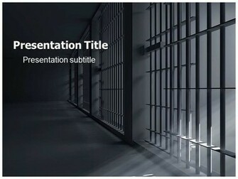 Specially Designed Prison Bar Ppt Templates On Slideworld