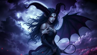 Female Demon Wallpaper