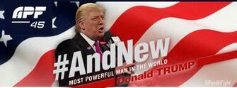 45th President Donald Trump Andnew X Wallpaper
