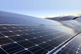 Solar Panel X Background Wallpaper
