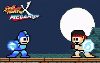 Street Fighter X Mega Man Wallpaper