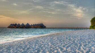 Angaga Water Bungalows From Island Resort And Spa In Alifu