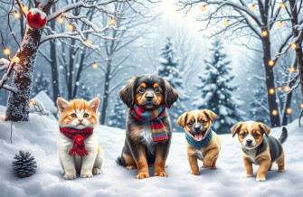 Winter Pet Wallpaper