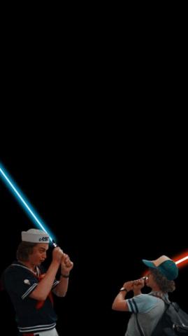 Stranger Things Dustin Henderson And Steve Harrington Wallpaper