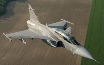 Saab Jas Gripen Wallpaper Desktop Background
