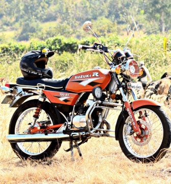 Perfectly Modified Suzuki Ax100 By Tusshar Iqbal