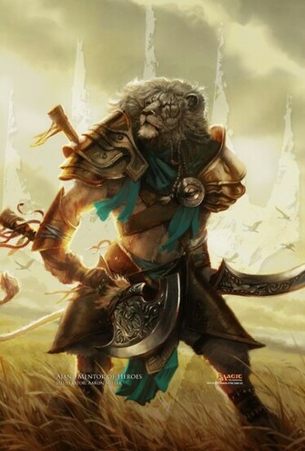 Wallpaper Of The Week Ajani Mentor Heroes Daily Mtg Magic