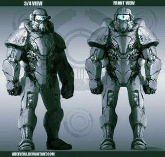 Power Armor Concept By Abelvera