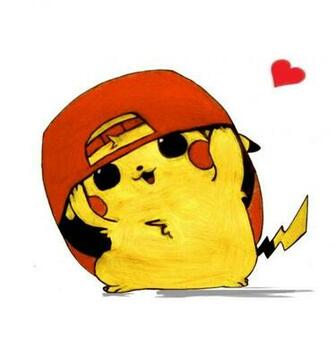 Pokemon Cute Pikachu Drawing Deviantart More Like Emo Cartoons Comics