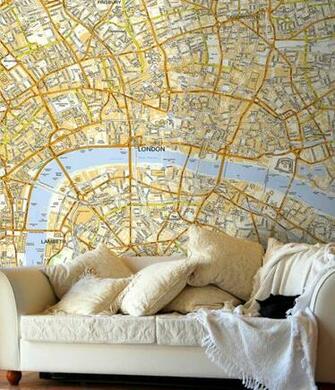 Custom Street Map Wallpaper By Love Maps On Notonthehighstreet