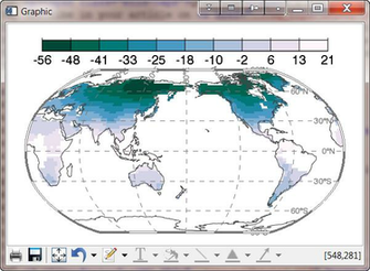 The Output Looks Perfect Using A Robinson Map Projection
