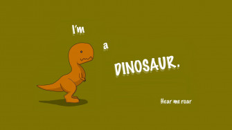 Cute Dinosaur Wallpaper