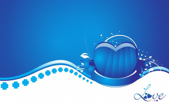 Blue Heart Wallpaper