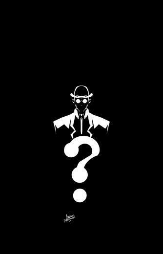 The Riddler Question Mark Wallpaper By Andrewfroedge