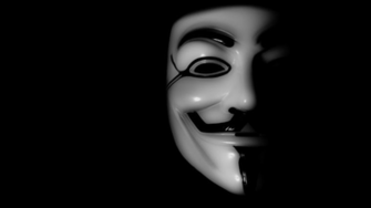 Anonymous Black Wallpaper Masks Guy