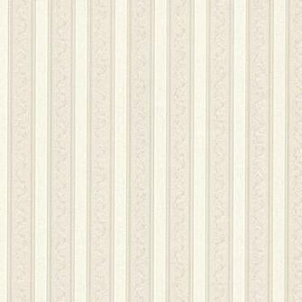 Mirage Kendra Neutral Scrolling Stripe Wallpaper The