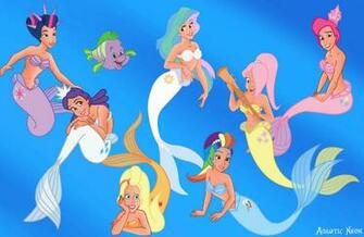 My Little Mermaid Friendship Is Aquatic By Aquaticneon