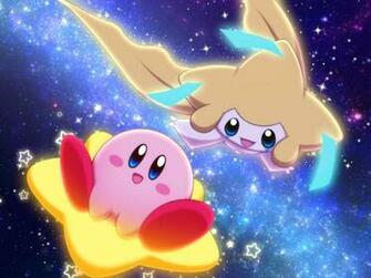 Kirby And Jirachi Chibi Pokemon Character