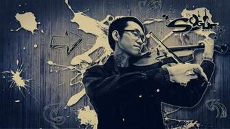 Soguns Black Violin Wallpaper