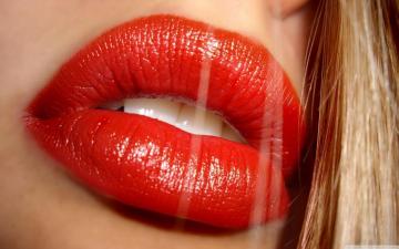 Sexy Red Lips Ultra HD Desktop Background Wallpaper For 4k UHD Tv