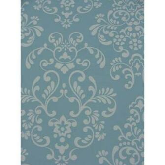 Blue White Damask Print Wallpaper Brokers Melbourne