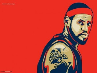 Lebron James Dunk Heat Wallpaper