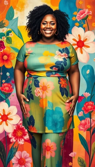 Fat Woman Wallpaper