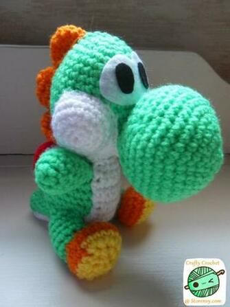 Yoshi Amigurumi Updated By Darkangelyoshi