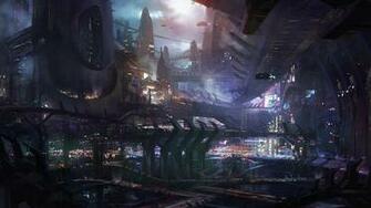Futuristic City Wallpaper