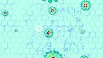 Optimistic 3d Illustration Of Cyber Security Cogwheels Celeste