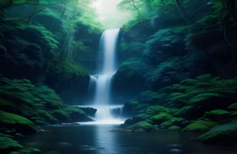 Waterfall Wallpaper With Sound
