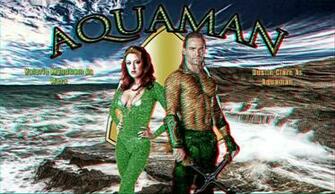 Aquaman Wallpaper Anaglyph By Geosammy